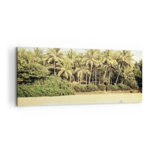 Quadro em tela - Ou talvez aqui? - 100x40 cm