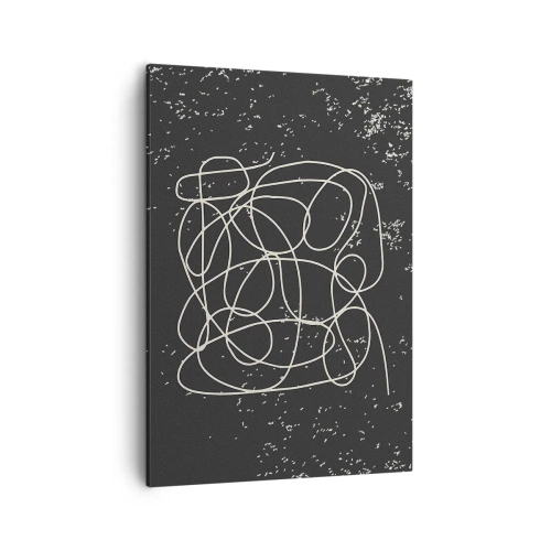 Quadro em tela - Pensamentos errantes - 50x70 cm