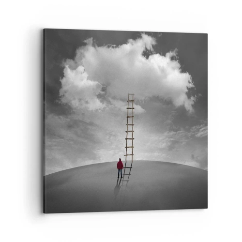 Quadro em tela - Tudo é possível - 70x70 cm