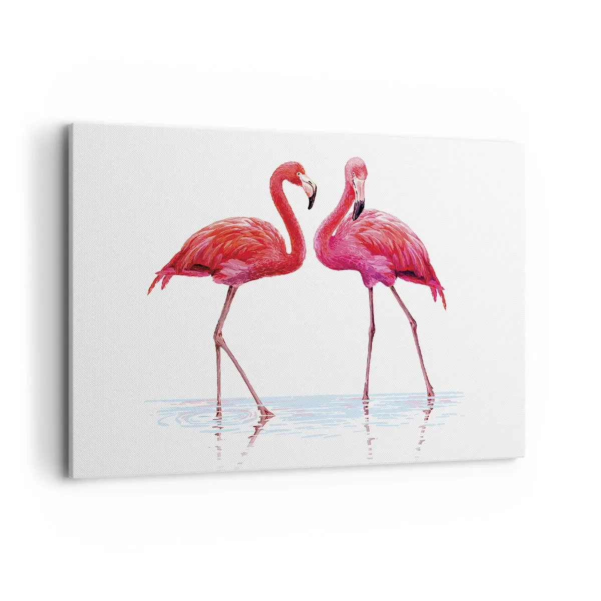 Quadro em tela - Rosa randez-vous - 100x70 cm