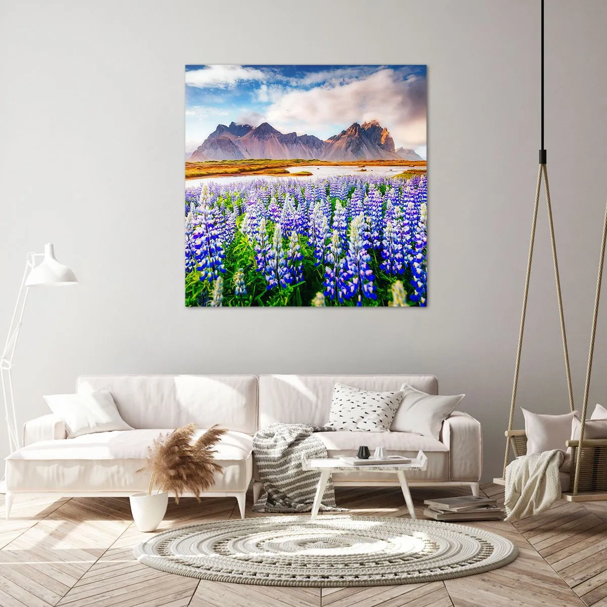 Quadro em tela - Força e severidade ao lado da suavidade - 40x40 cm