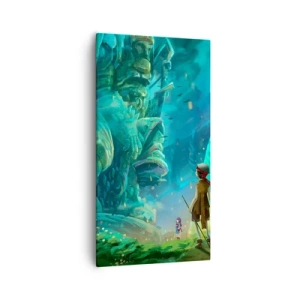 Quadro em tela - Do Grande Livro de Contos de Fadas - 55x100 cm