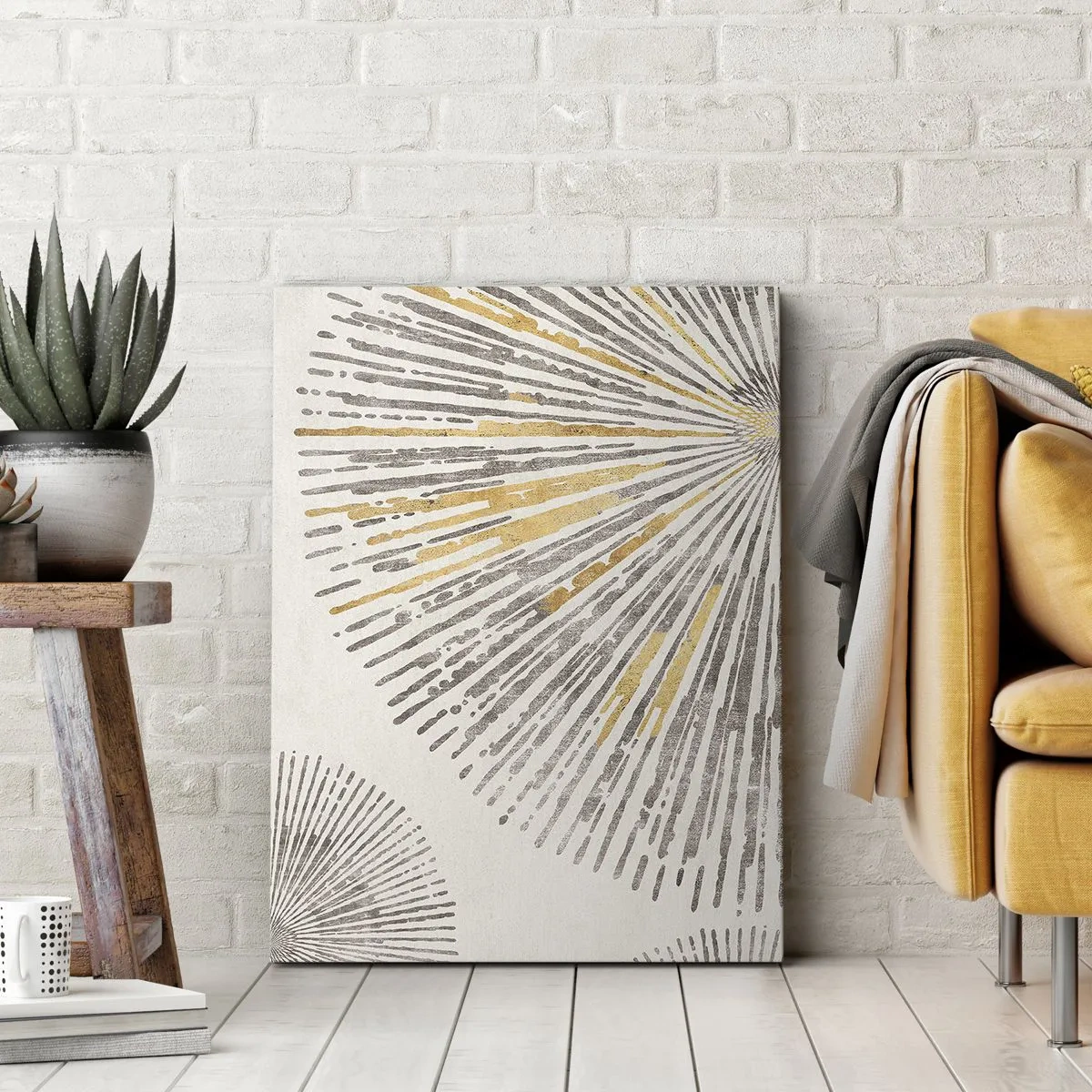 Quadro em tela - A beleza do raio - 80x120 cm