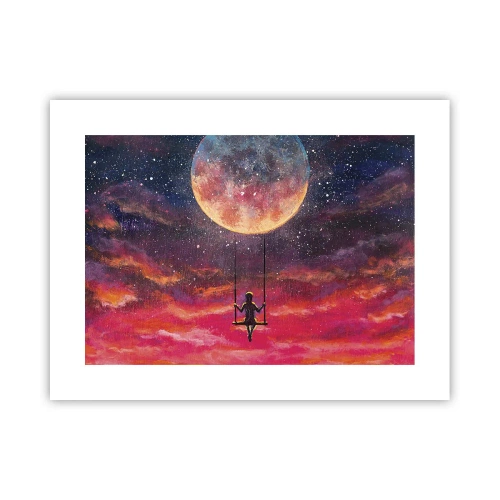 Pôster - Balanço nas nuvens - 40x30 cm