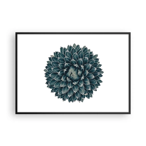 Pôster com moldura preta - Estrela do Deserto - 100x70 cm