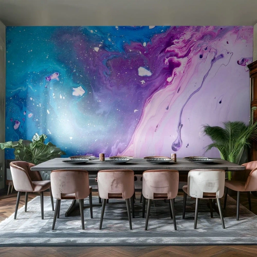 Papel de Parede Premium Canvas - Yin e yang - Abstração, Pedaço, Pintura - 250x175 cm