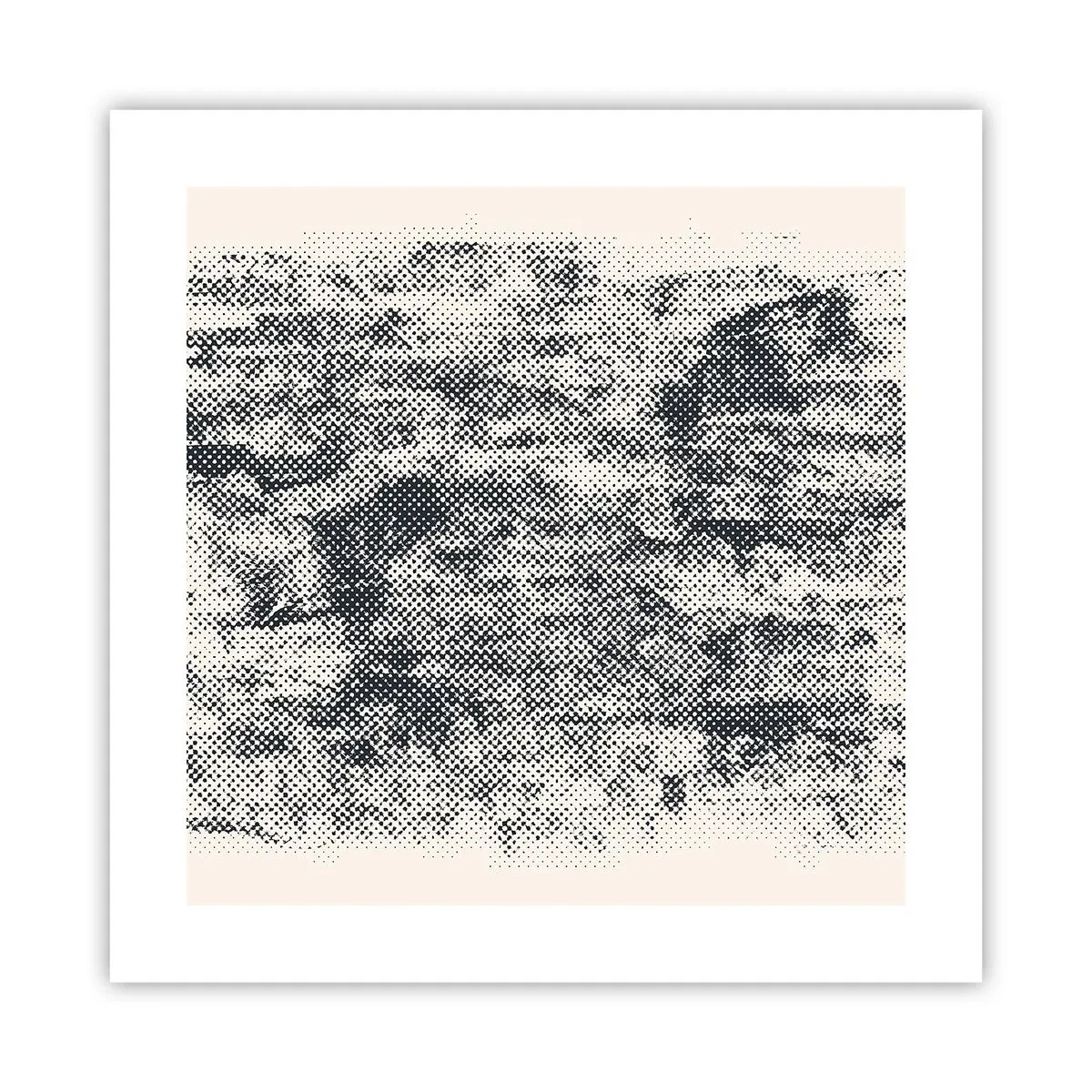 Pôster - Composição nebulosa - 40x40 cm