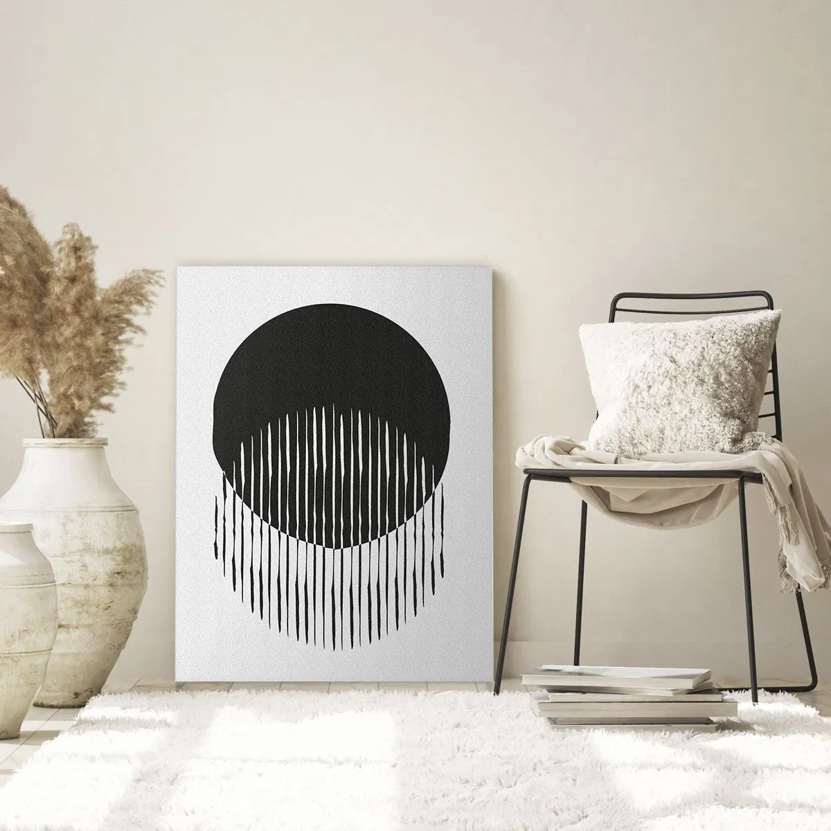 Quadro em vidro - Seu alter ego - 50x70 cm