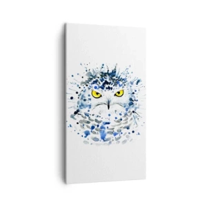 Quadro em tela - Direto nos olhos - 45x80 cm