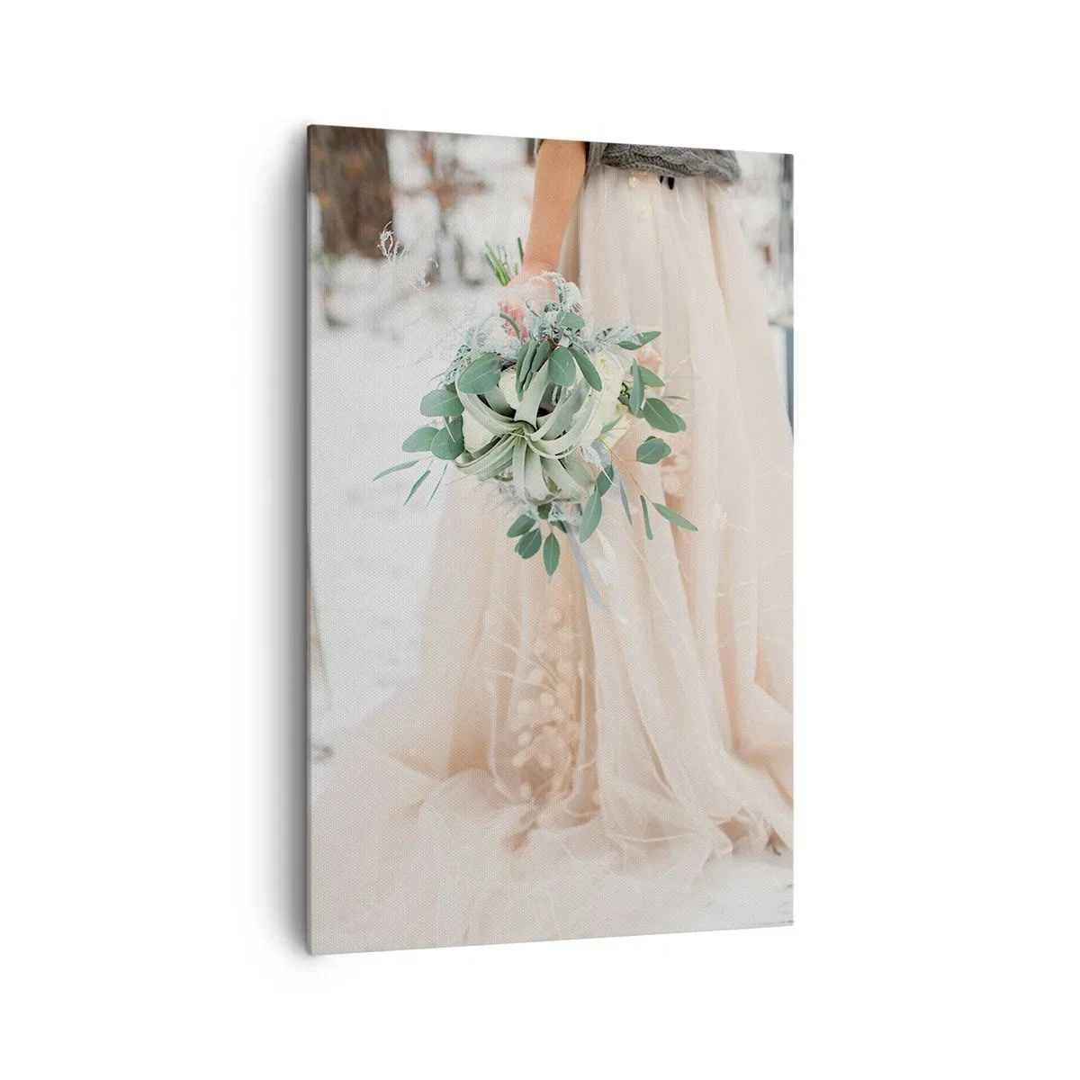 Quadro em tela - E viveram felizes para sempre - 80x120 cm