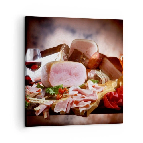 Quadro em tela - Um sonho culinário com uma jarra - 60x60 cm
