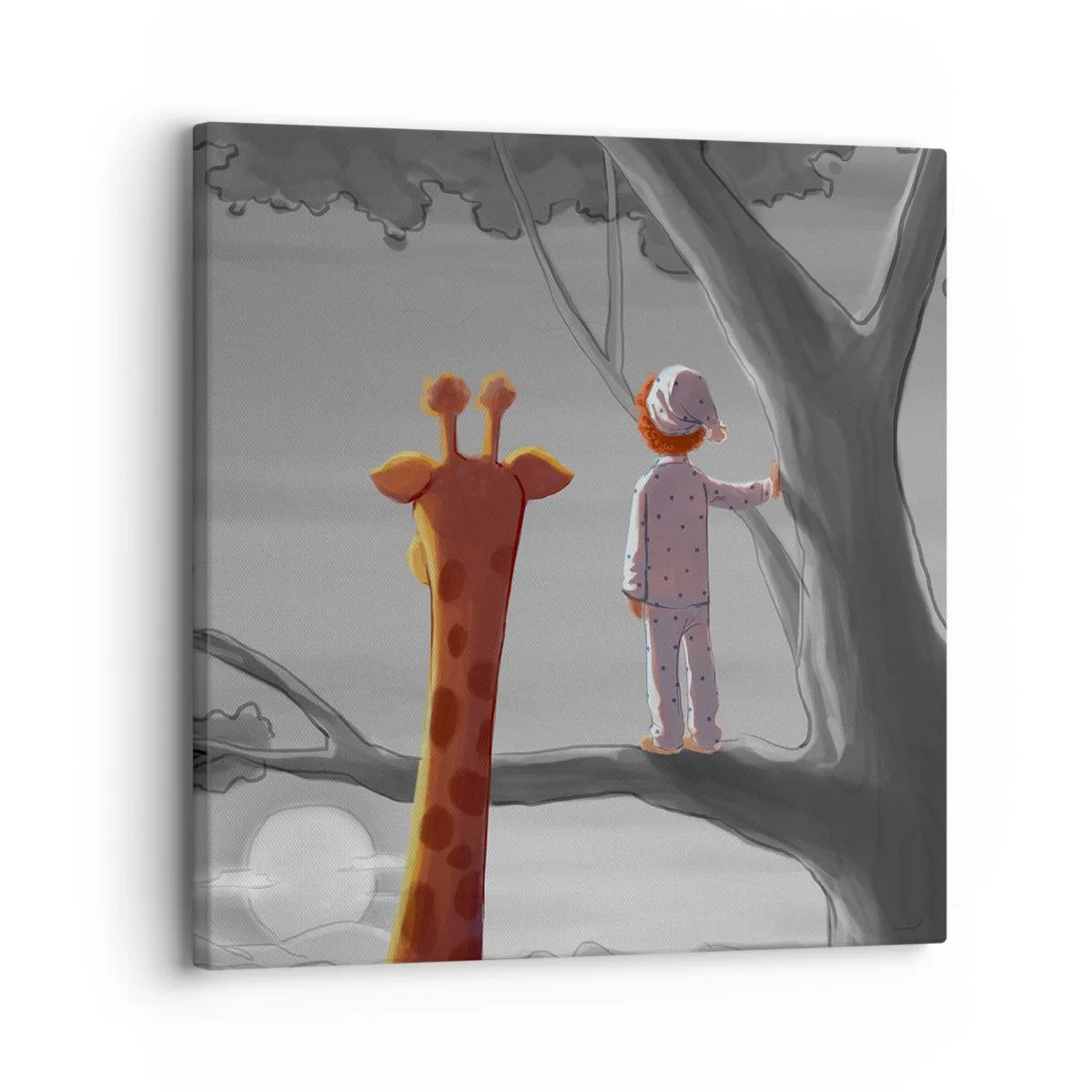 Quadro em tela - Isso está realmente acontecendo - 30x30 cm