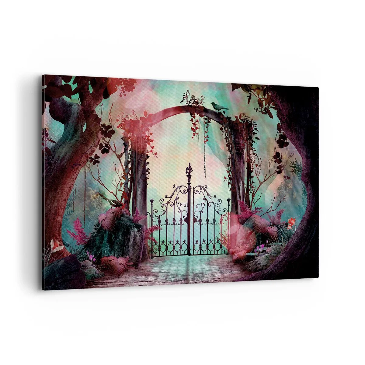 Quadro em tela - Jardim secreto - 120x80 cm