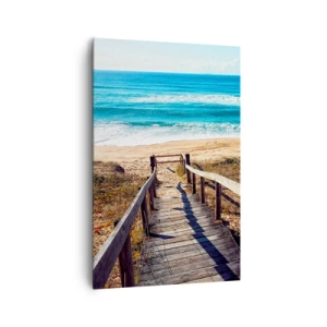 Quadro em tela - Corra! - 80x120 cm