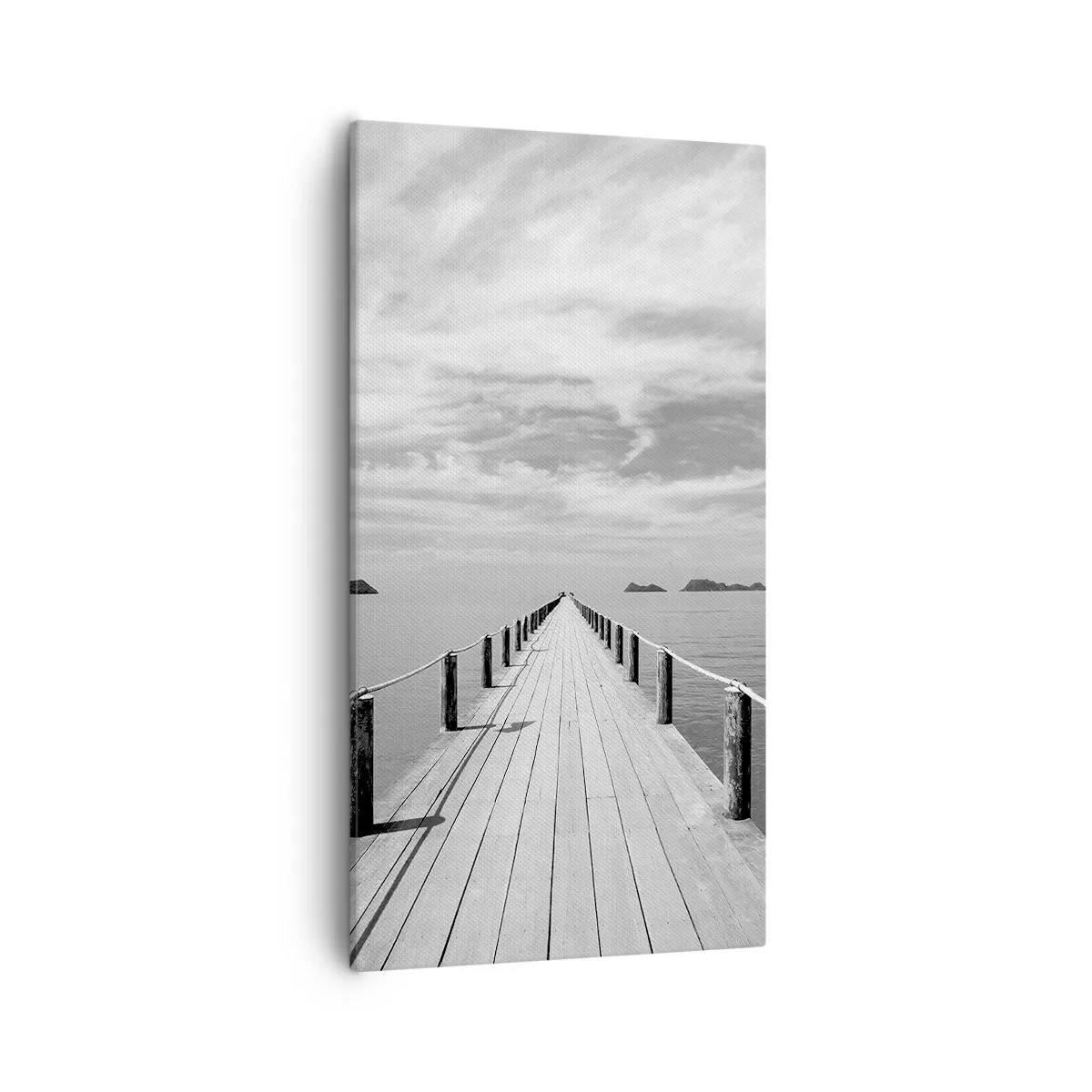 Quadro em tela - Talvez uma viagem... - 55x100 cm