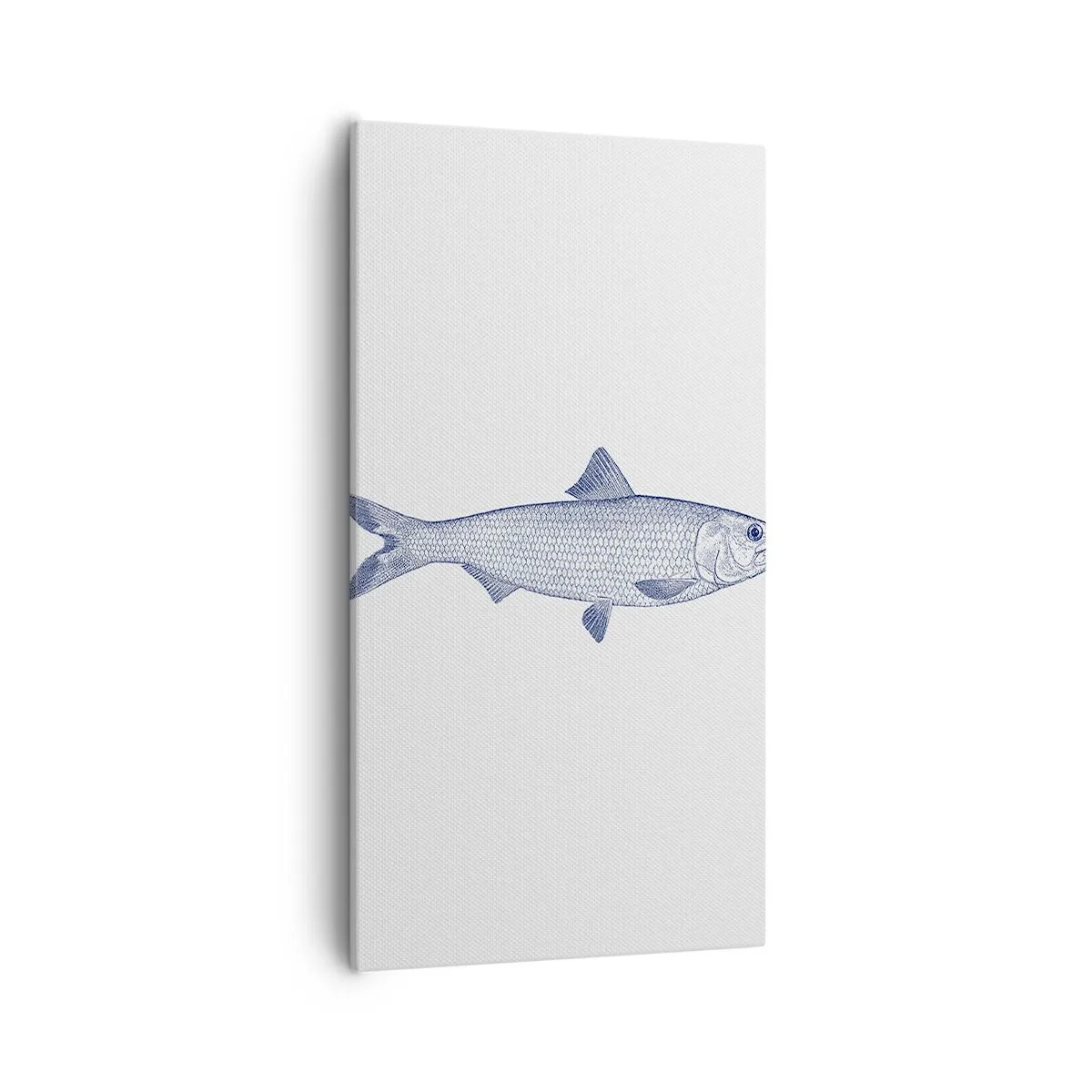 Quadro em tela - Saudações dos mares do norte - 55x100 cm