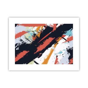 Pôster - Composição dinâmica - 40x30 cm