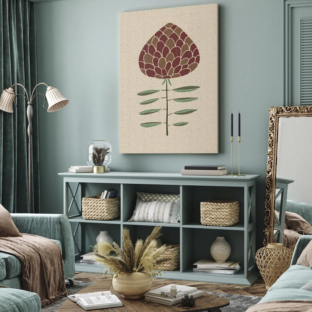 Quadro em tela - Que grande coisa - 45x80 cm