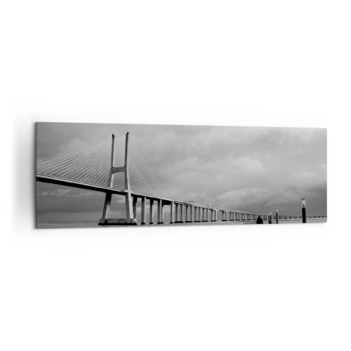 Quadro em tela - Cada um com o que merece - 160x50 cm