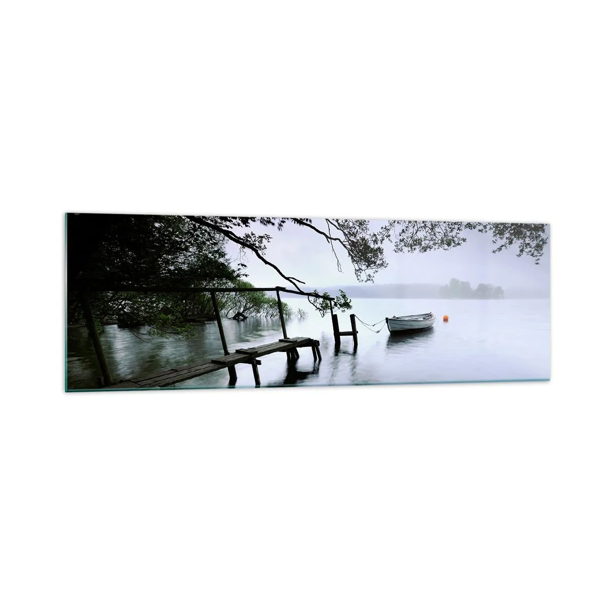 Quadro em vidro - Descanso imediato - 160x50 cm