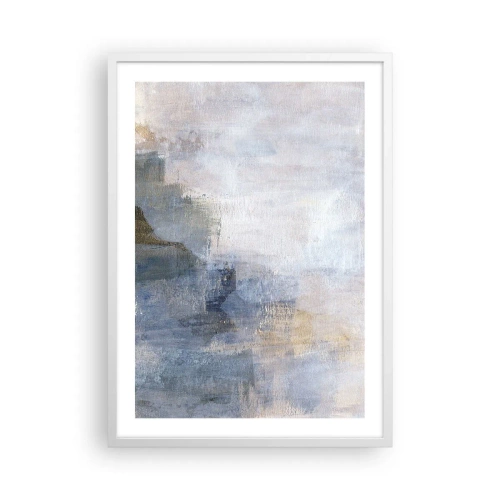 Pôster em moldura branca - Tons e acordes das cores - 50x70 cm