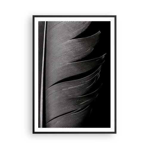 Pôster com moldura preta - A caneta – um design maravilhoso - 70x100 cm