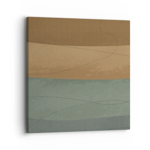 Quadro em tela - Composição horizontal - 30x30 cm