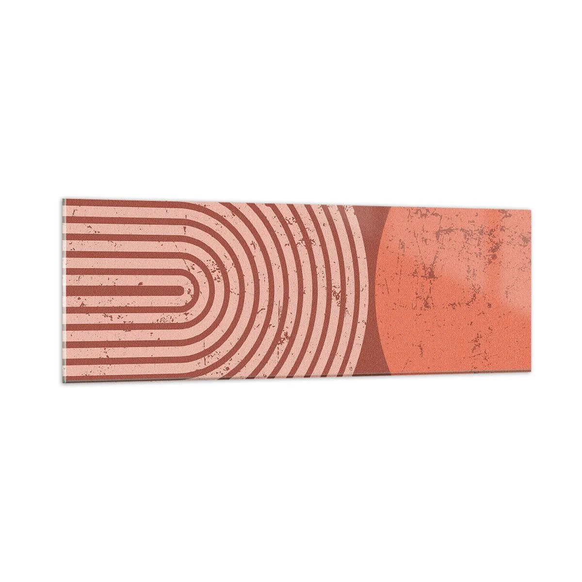 Quadro em vidro - Relacionamento próximo - 90x30 cm