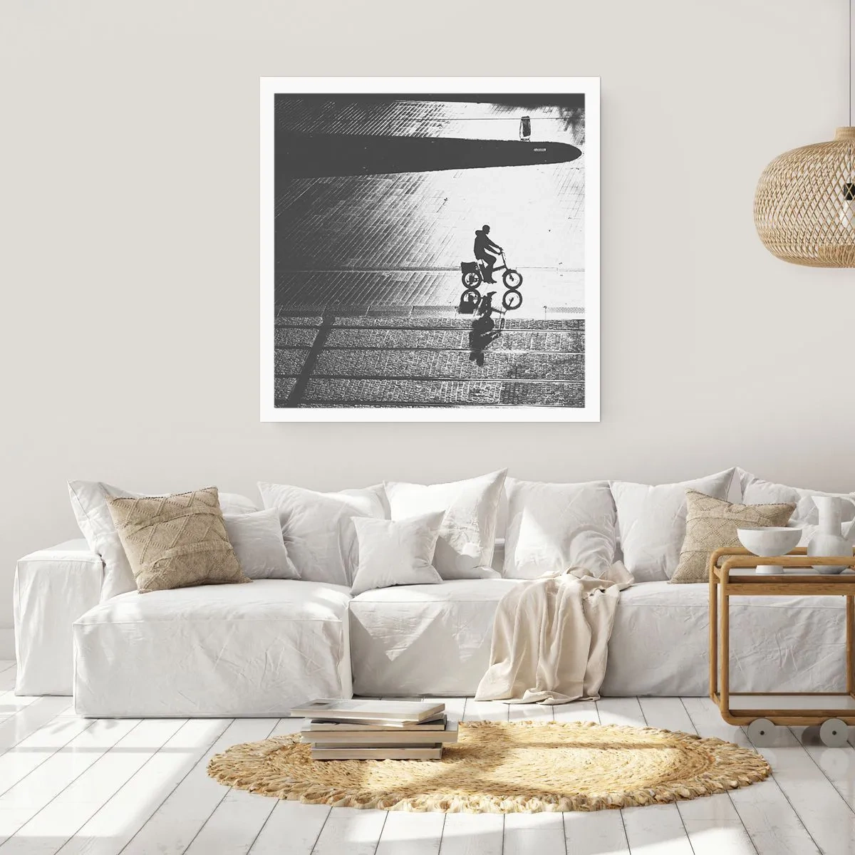 Pôster - Em frente, pela cidade - 40x40 cm