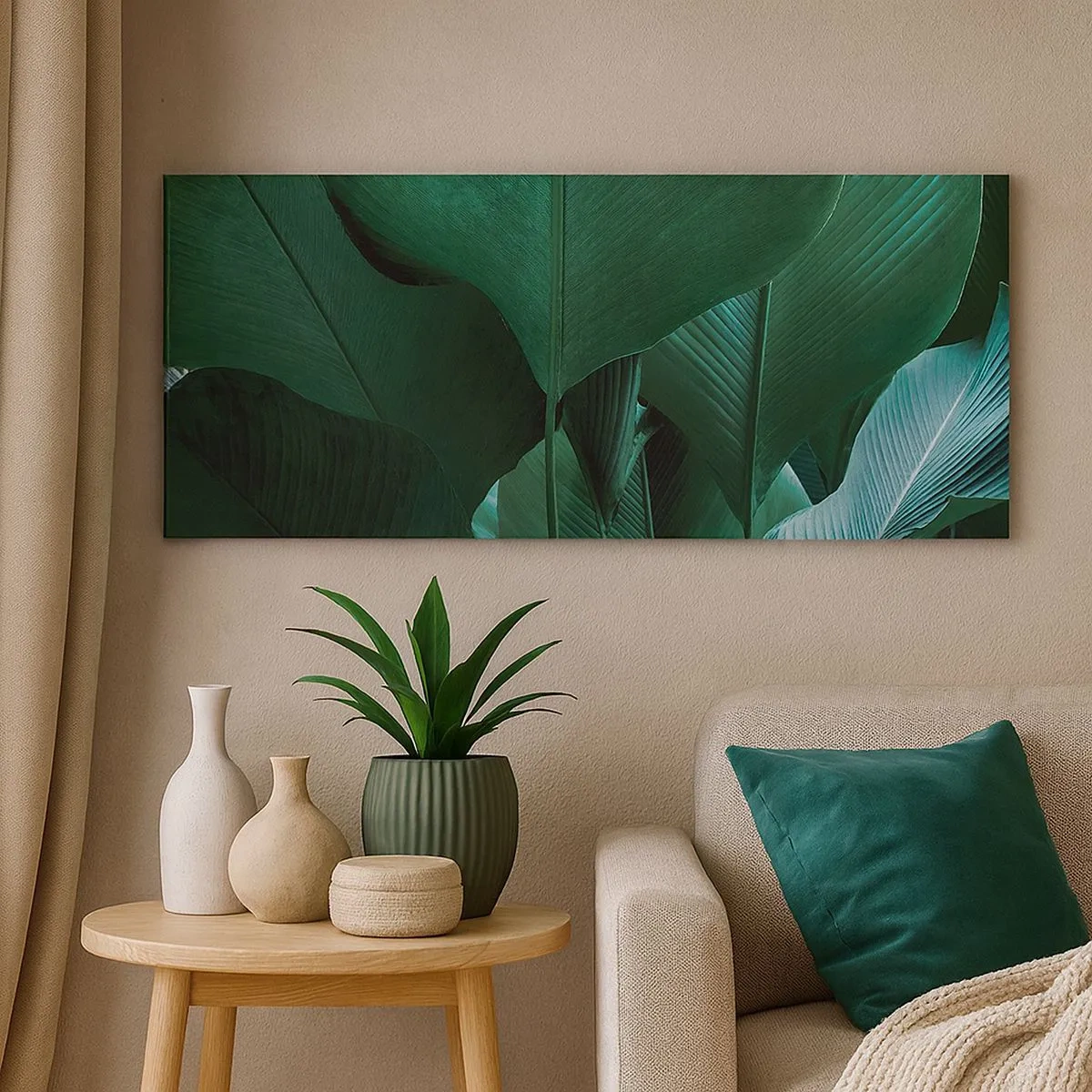 Quadro em tela - De frente para a luz - 100x40 cm