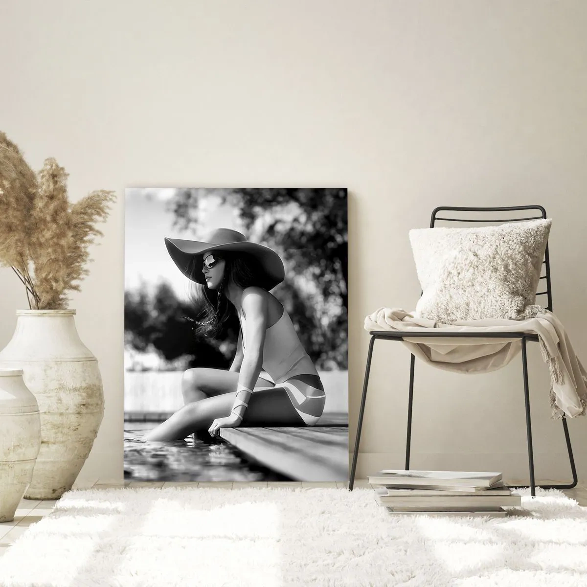 Quadro em vidro - Sonho de verão - 50x70 cm