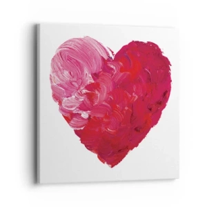 Quadro em tela - All you need is love - 40x40 cm
