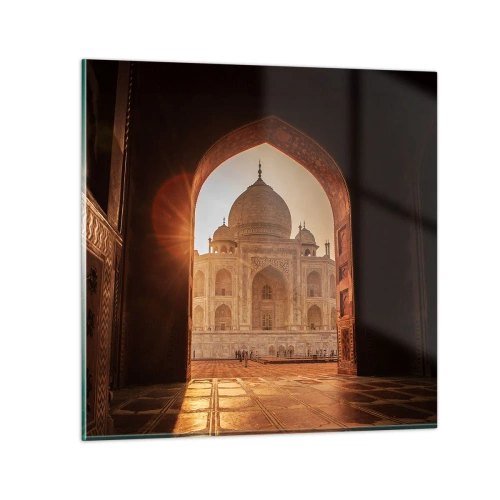 Quadro em vidro - Monumento ao amor sobrenatural - 60x60 cm