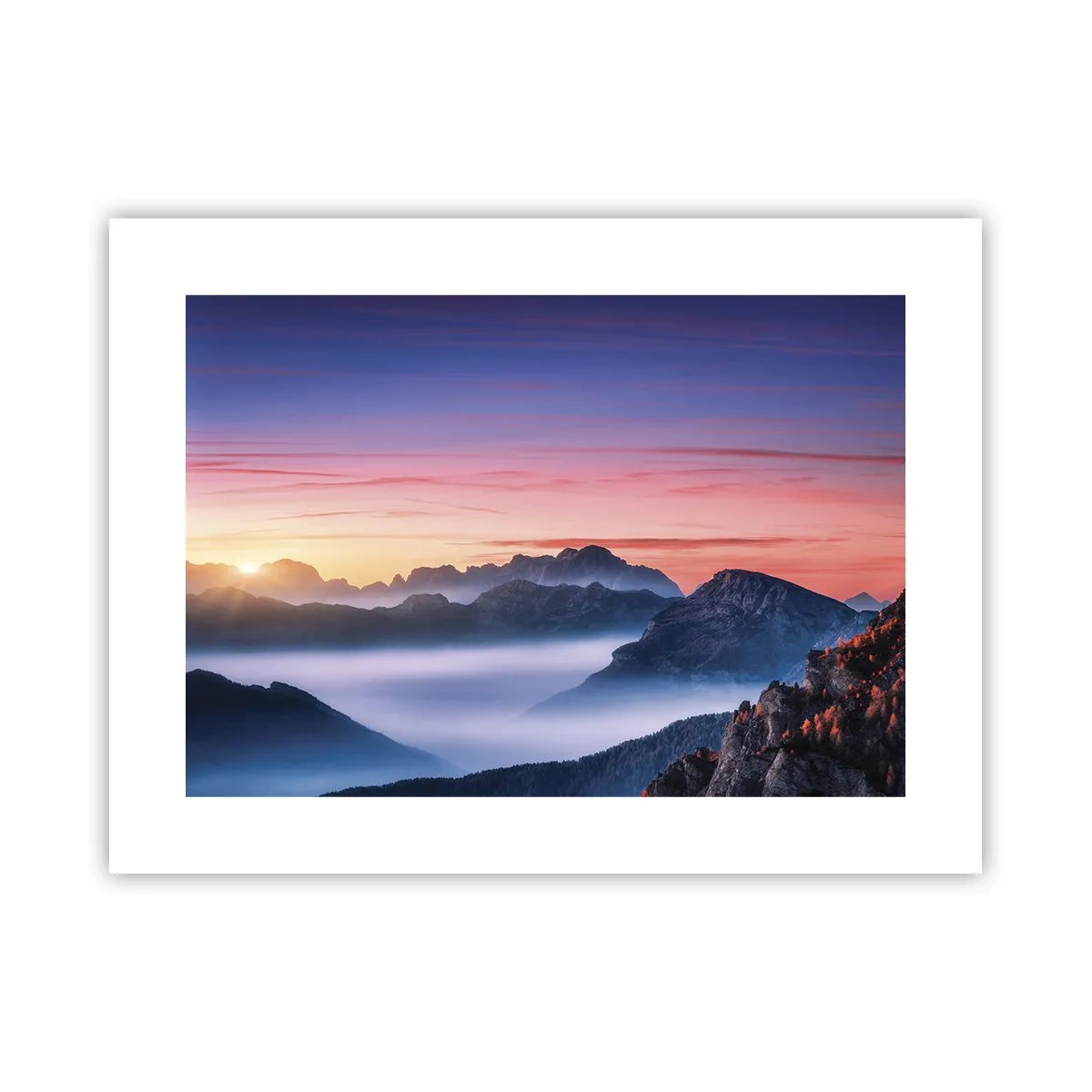 Pôster - Acima dos vales - 40x30 cm