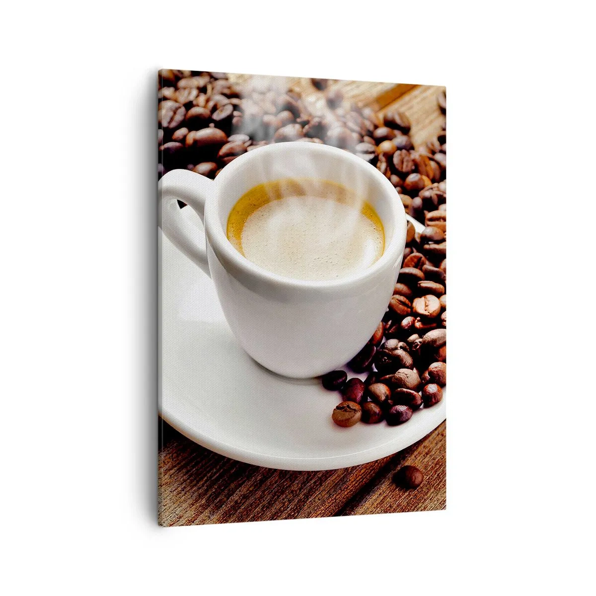 Quadro em tela - Pausa para um café - 50x70 cm