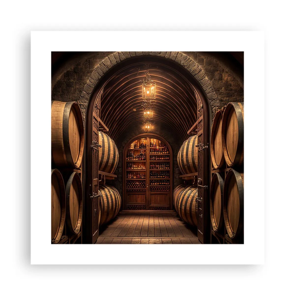 Pôster - Porão atmosférico - 40x40 cm