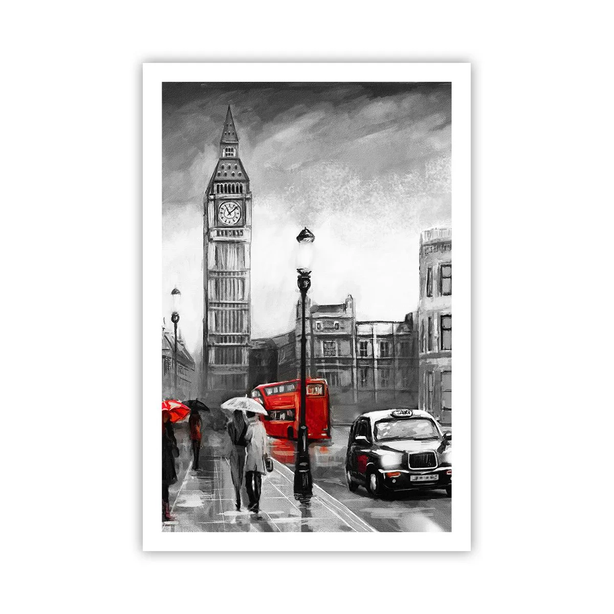 Pôster - Não é uma cidade cinzenta - 61x91 cm