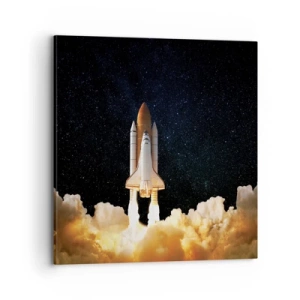 Quadro em tela - Ad astra! - 70x70 cm