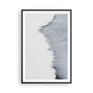 Pôster com moldura preta - Um registo misterioso - 61x91 cm