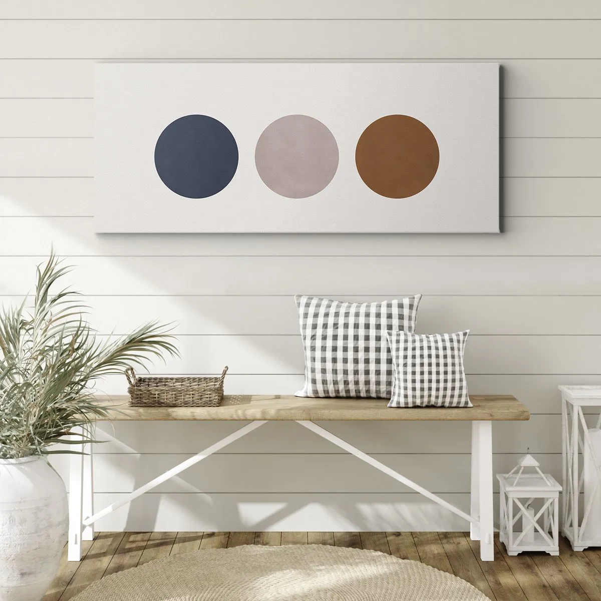 Quadro em tela - Um símbolo de excelência - 90x30 cm