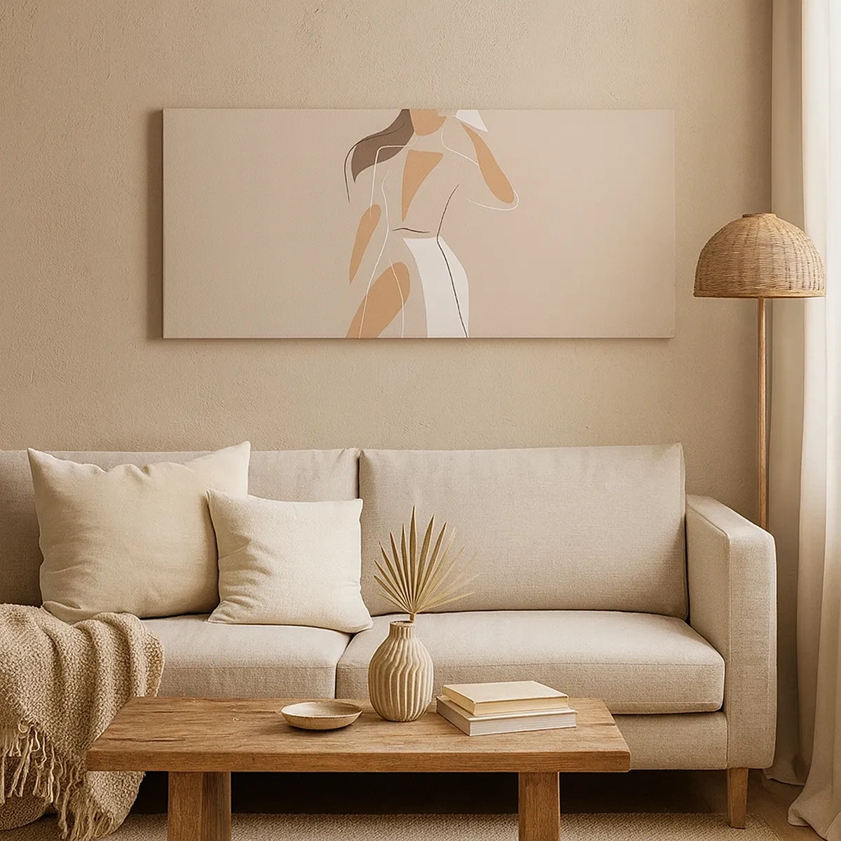 Quadro em tela - A moda é diversão - 30x30 cm