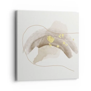 Quadro em tela - Encontrado no espaço - 40x40 cm