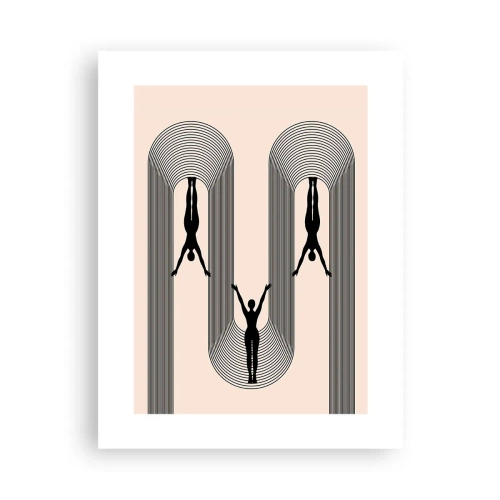 Pôster - De cabeça para baixo - 30x40 cm