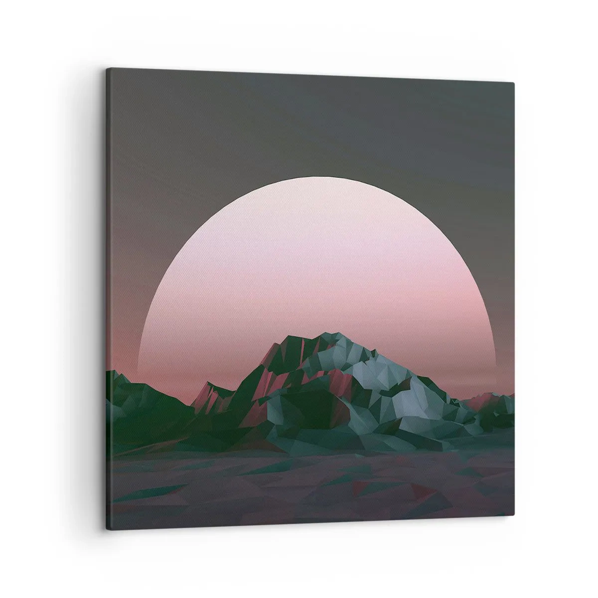 Quadro em tela - Numa galáxia vizinha - 50x50 cm