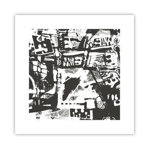 Pôster - Ordem ou caos? - 30x30 cm