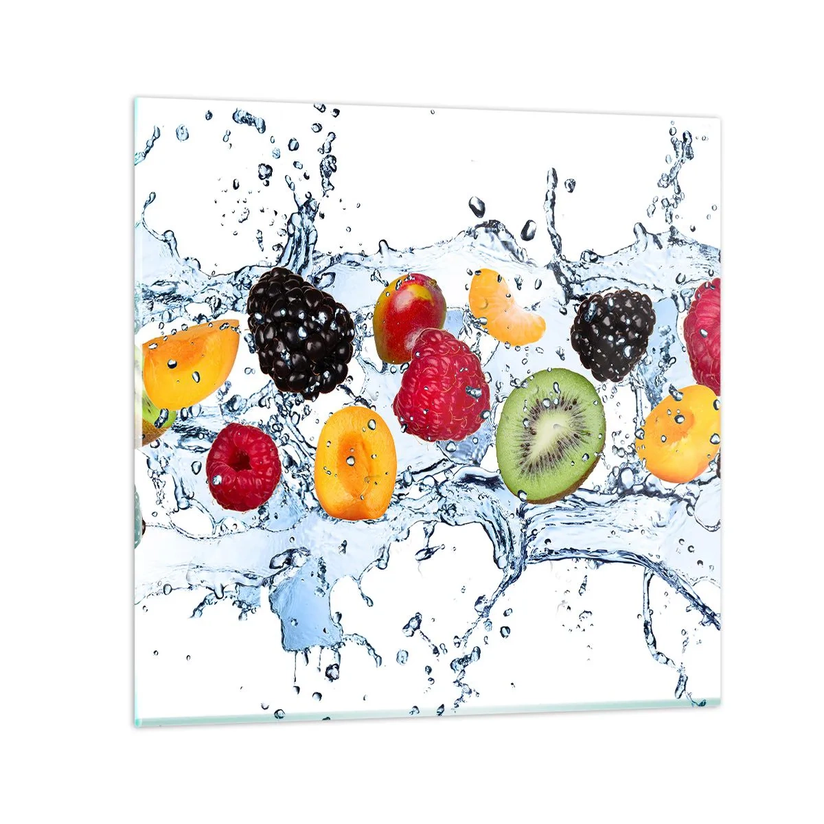 Quadro em vidro - Divirta-se connosco - 70x70 cm