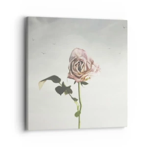 Quadro em tela - Boas-vindas da primavera  - 40x40 cm