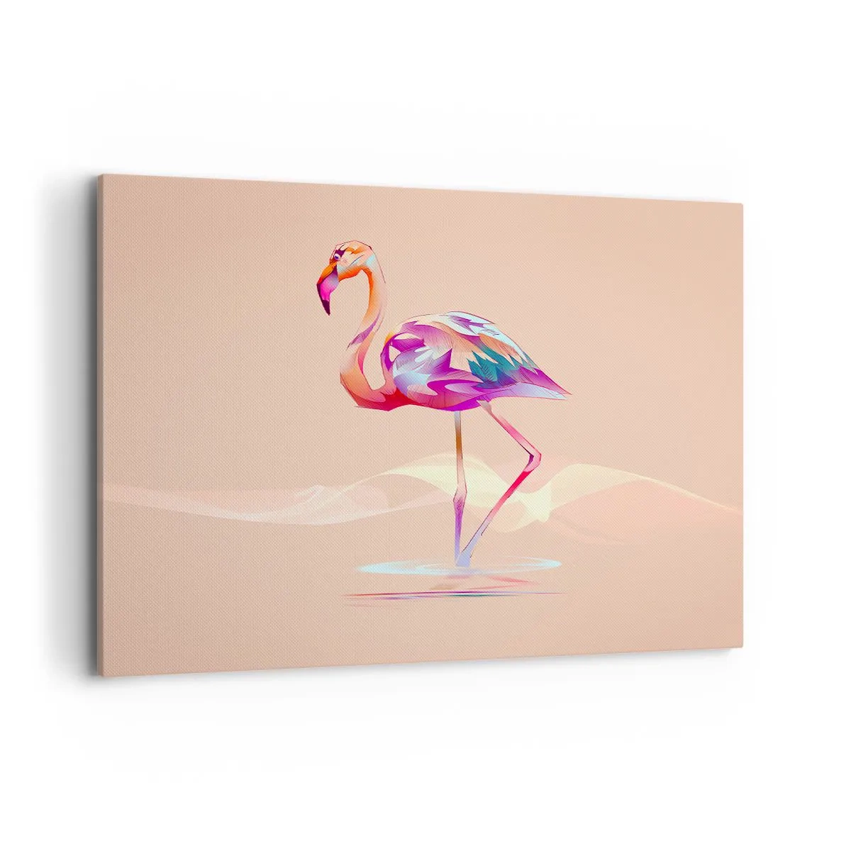 Quadro em tela - A ave das boas emoções - 100x70 cm