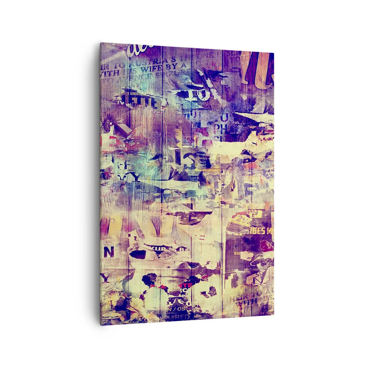 Quadro em tela - E isso é tudo o que resta - 70x100 cm