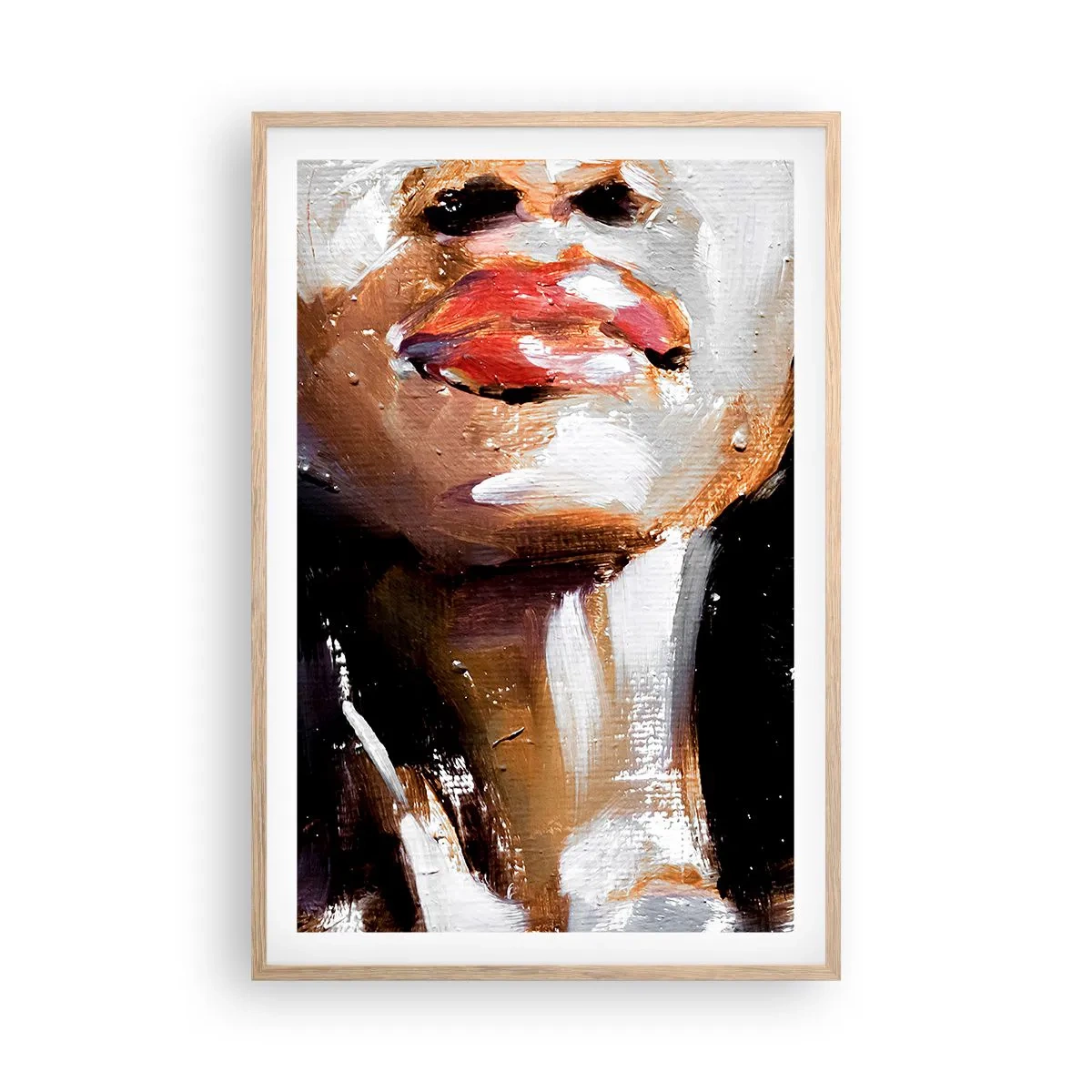 Pôster com moldura de carvalho claro - Orgulho sem preconceitos - 61x91 cm